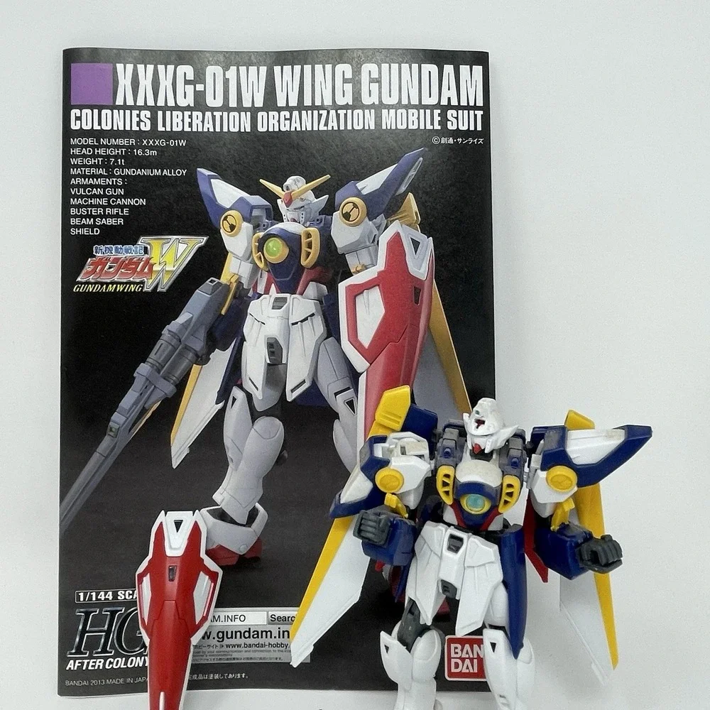 Bandai XXXG-01W Wing Gundam Mobile Suit‎ AND Evangelion-01 EVA Open Kit